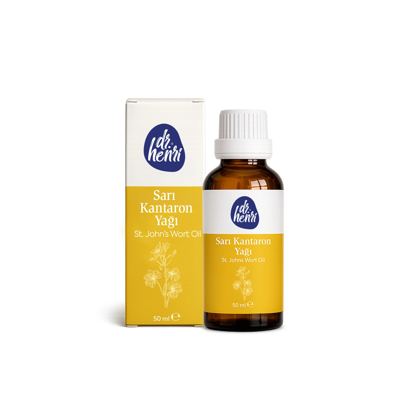 Dr.Henri Sarı Kantaron Yağı 50 ml