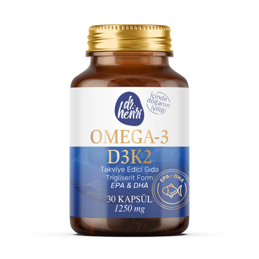 Omega-3 D3 & K2 30 Kapsl