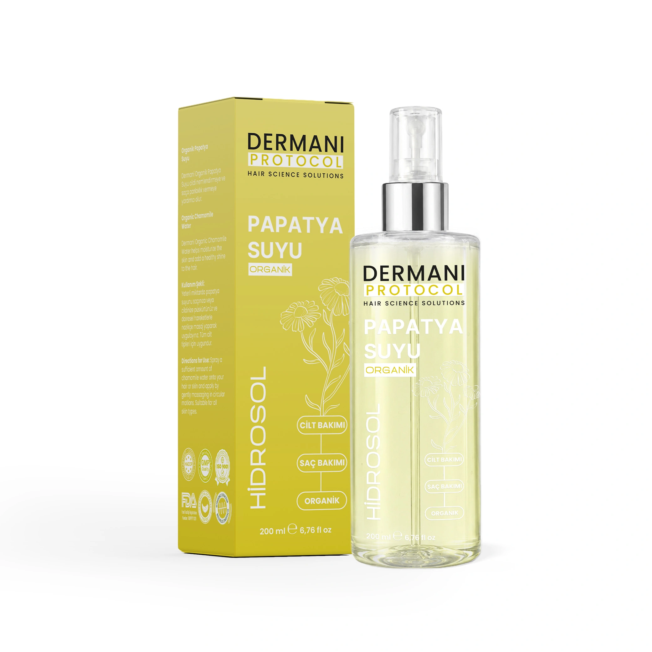 Dr.Henri Dermani Protocol Papatya Suyu 200 ml