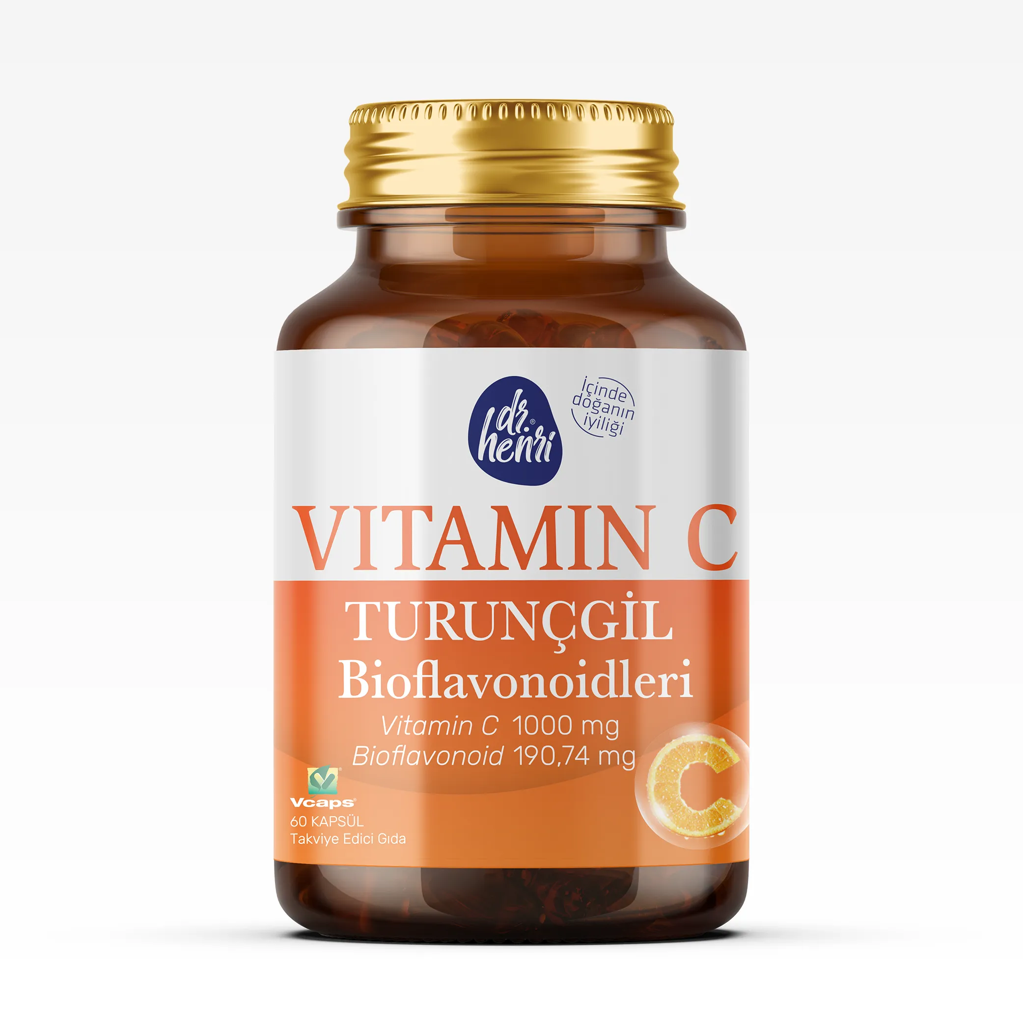 Dr.Henri Vitamin C 1000 Mg 60 Kapsül