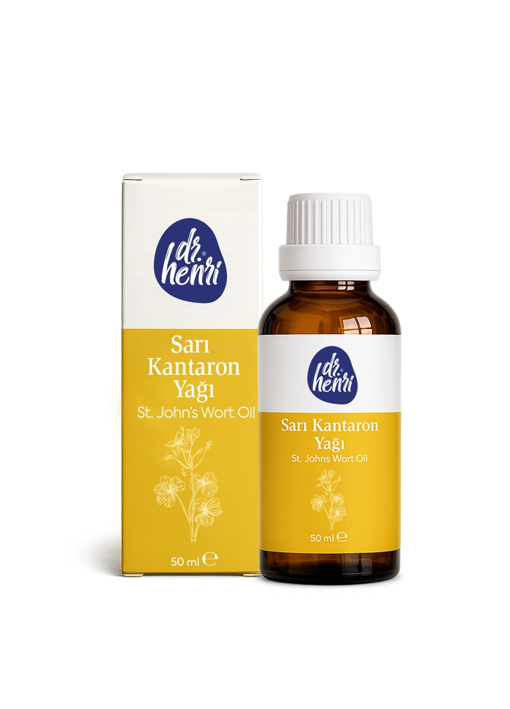 Dr.Henri Sarı Kantaron Yağı 50 ml