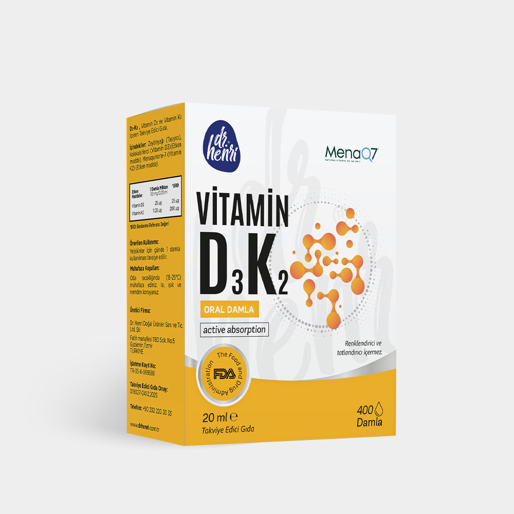 Dr. Henri - D3 K2 Vitamini